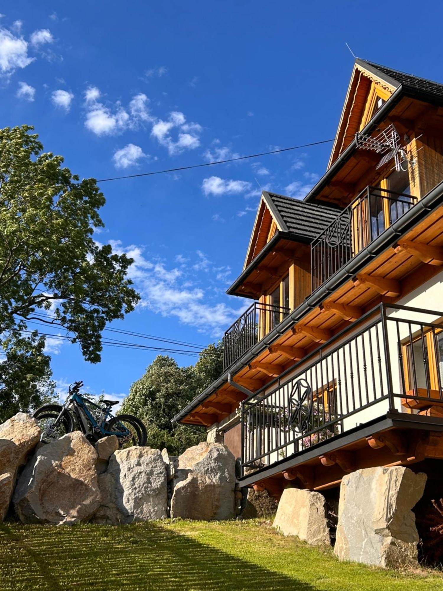 Apartamenty Willa Olsza Wood House & Mountain View & Sauna 자코파네 외부 사진