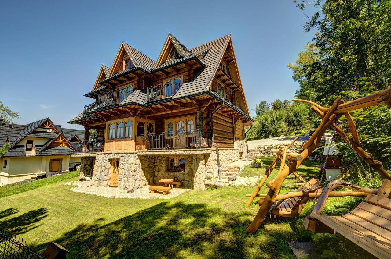 Apartamenty Willa Olsza Wood House & Mountain View & Sauna 자코파네 외부 사진